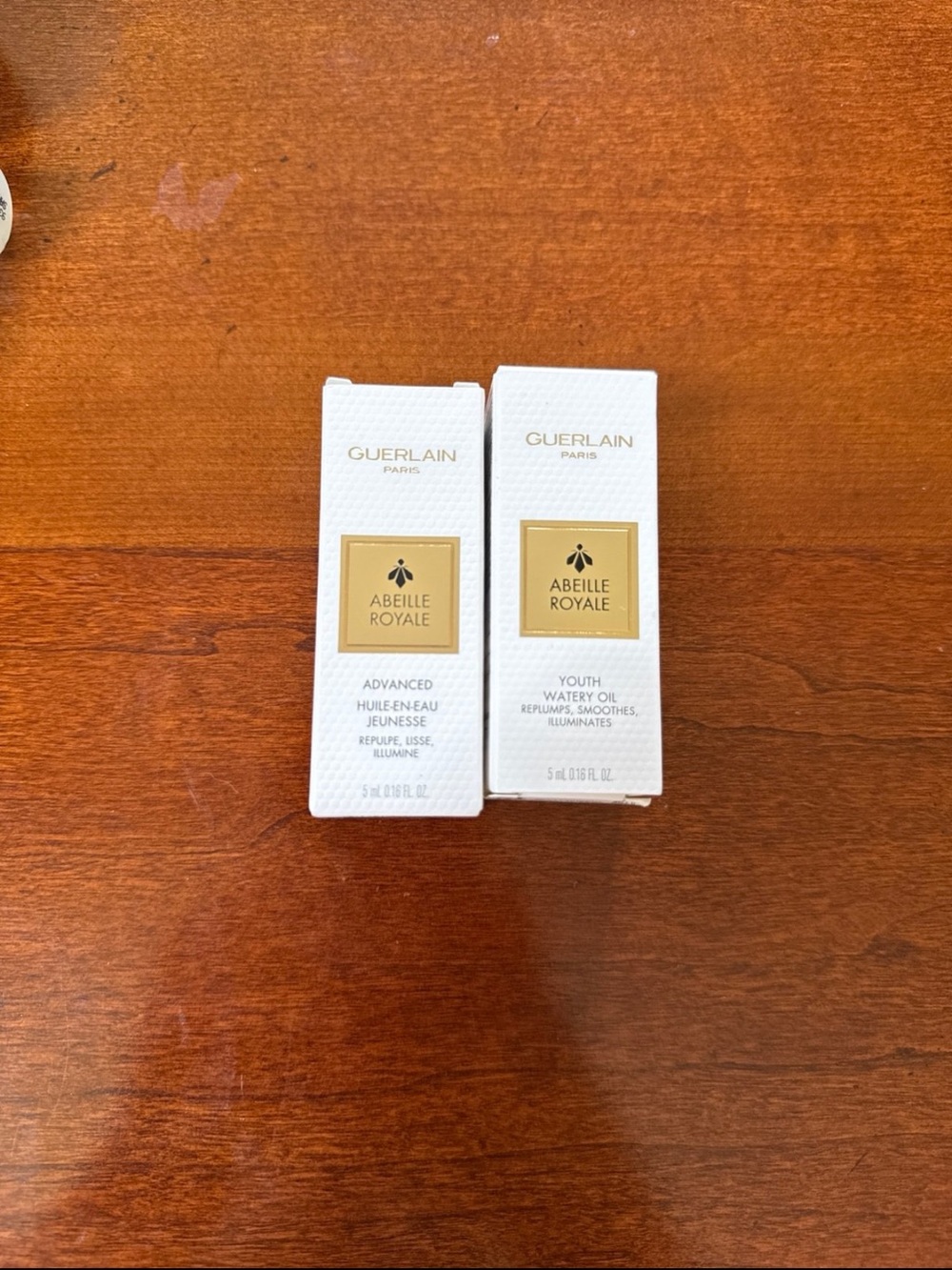 Guerlain Paris skin care set of 2